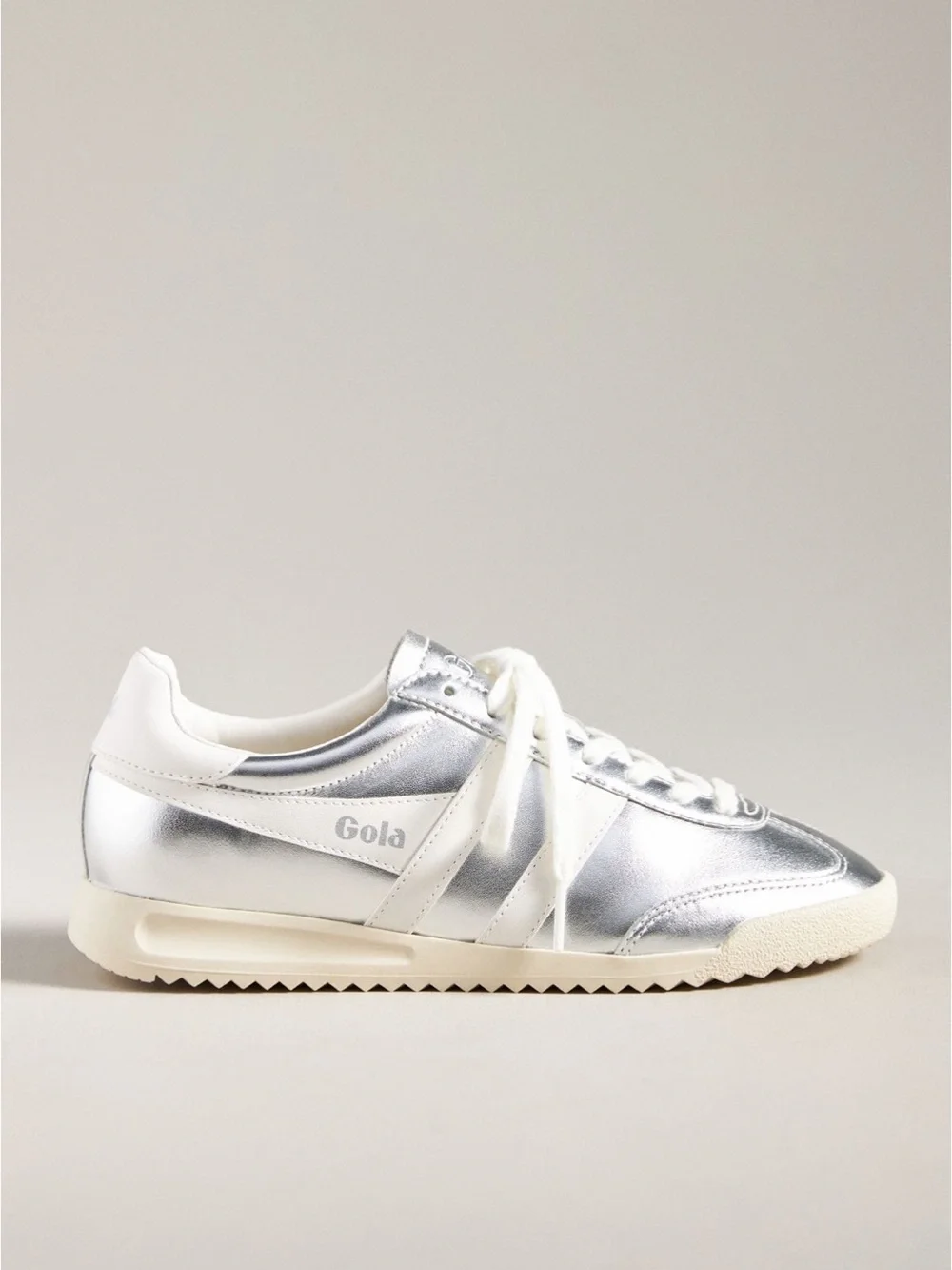 Gola Torpedo Silver Metallic Women's Sneakers